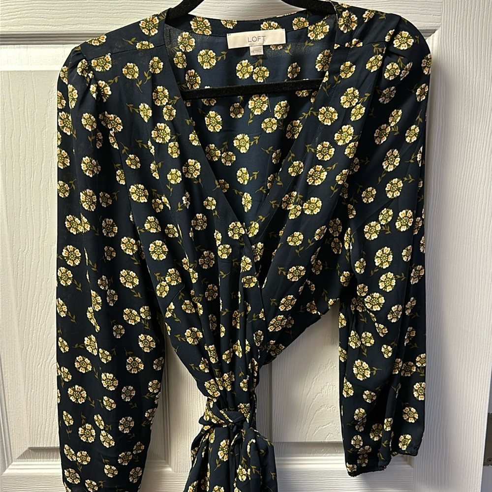 Loft true wrap top